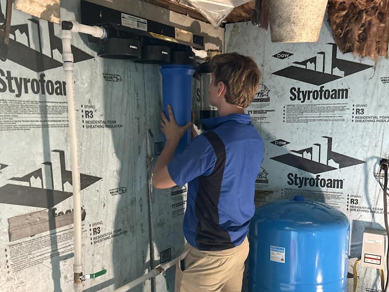 Water Filtration System Installation